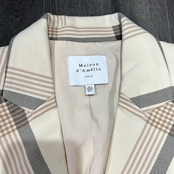 Plaid Maison d’Amélie Paris Blazer - Picture 3 of 9